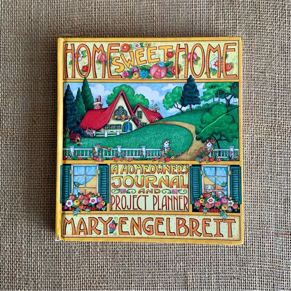 MARY ENGELBREIT Homeowner’s Journal & Project Planner Home Sweet Home Unused